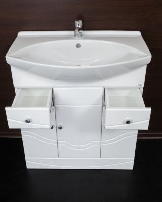 Тумба под раковину Cerutti SPA Эстрелла 85 6732 Белая