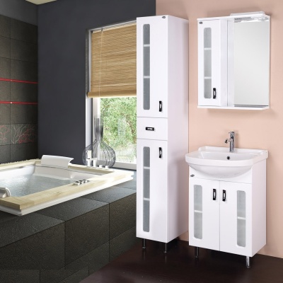 Тумба под раковину Onika Кристалл 55 Белая