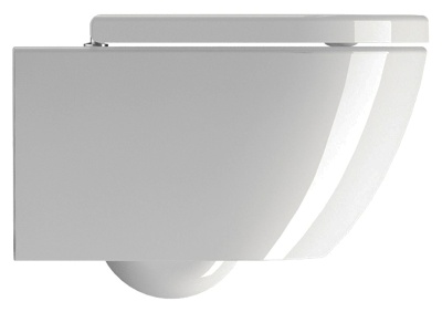 Унитаз GSI Pura 55 881211 белый глянцевый