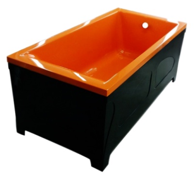 Ванна из искусственного камня Эстет Дельта 180x80 Белая