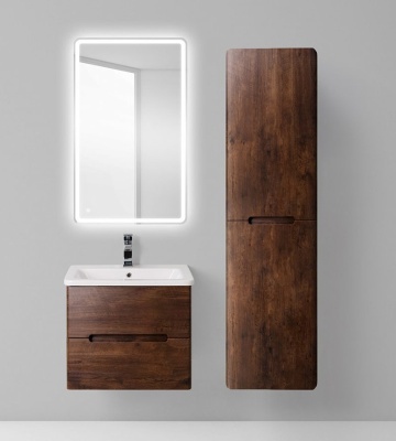 Тумба под раковину BelBagno Luxury 50 подвесная Темный дуб