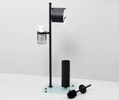 Напольная стойка WasserKRAFT Abens K-1264B Черная глянцевая