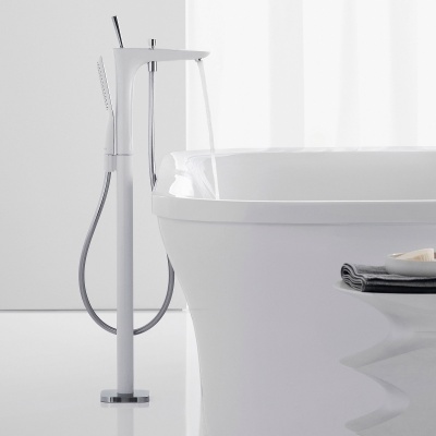 Смеситель Hansgrohe PuraVida 15473400 Хром Белый