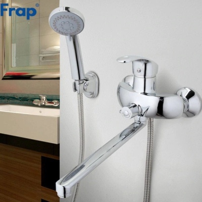 Смеситель для ванны Frap F2221 универсальный Хром