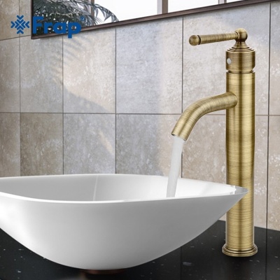 Смеситель для раковины Frap F1052-13 Бронза