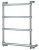 Полотенцесушитель Margaroli Sole 542-4 BOX 370 Хром