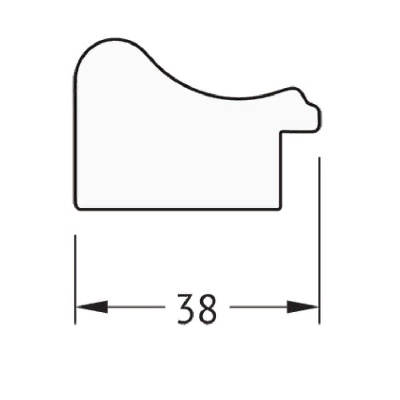 Зеркало Evoform Definite 70х50 Черненое серебро