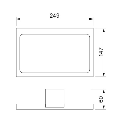 Кольцо для полотенец Novella Edizione ED-11111 Хром