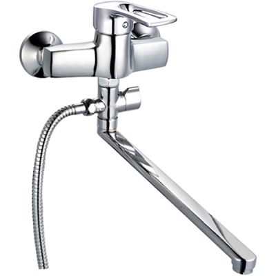 Смеситель для ванны Zerix EDN 181 ZX0031 универсальный Хром