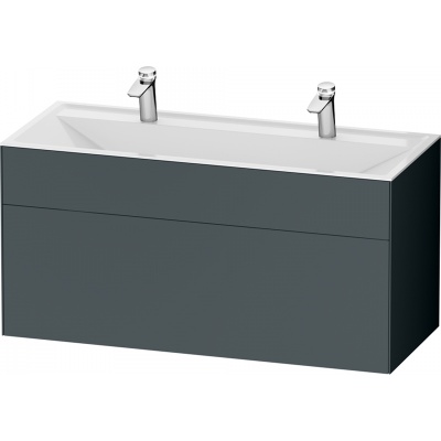 Тумба под раковину AM.PM Inspire V2.0 120 M50AFHX1203GM подвесная Графит матовая