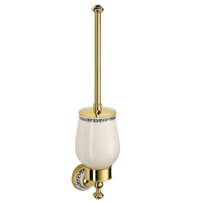 Ершик для унитаза Schein Saine Gold 7053031VF Золото, Белый