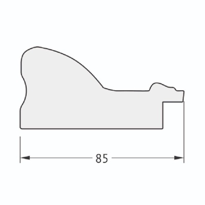 Зеркало Evoform Exclusive 55х45 Виньетка античное серебро