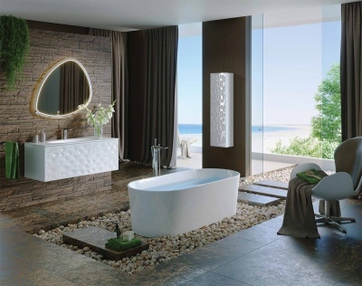 Тумба под раковину Aqwella Clarberg Dune 120 DUN0112 подвесная Белая