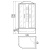 Душевая кабина River Dunay 120x80x46 ТН R 10000000068+10000001098 с поддоном Душевая кабина River Dunay 120x80x46 ТН R 10000000068+10000001098 с поддоном