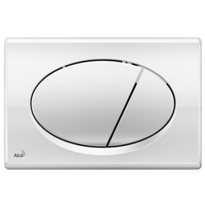Комплект унитаза AM.PM Spirit C701700WH+C707857WH с инсталляцией Alcaplast Sadromodul AM101/1120+M71 с сиденьем Микролифт и клавишей смыва Хром