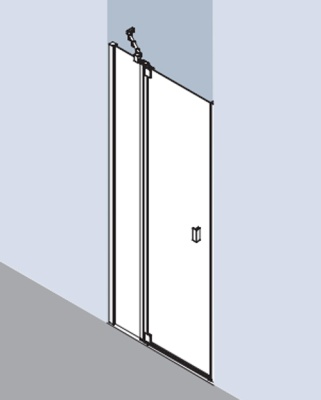 Душевая дверь Kermi Atea AT 1GR 12018VAK 1GR