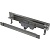Душевой лоток Alcaplast Spa APZ5-TWIN-650 с решеткой Хром