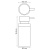 Дозатор жидкого мыла WasserKRAFT Berkel K-4999 Белый