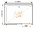 Душевой уголок Cezares Pratico AH-1 100x80 профиль Хром стекло прозрачное