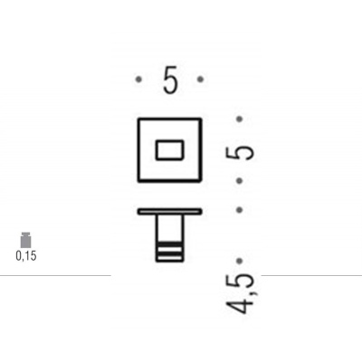 Крючок Colombo Design Forever LC67 Хром