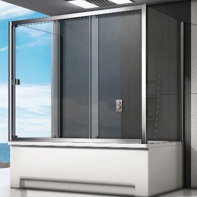 Шторка на ванну Good Door Screen WTW-130-C-CH 130 профиль Хром стекло прозрачное Шторка на ванну Good Door Screen WTW-130-C-CH 130 профиль Хром стекло прозрачное