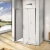 Душевая дверь в нишу Good Door Orion WTW-PD-130 130 профиль Хром стекло прозрачное