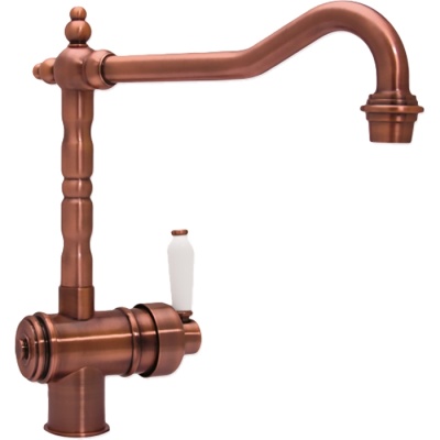 Смеситель для кухни Seaman Barcelone SSL-5077-Aurora Красное золото