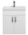 Тумба под раковину Aquanet Рондо 70 189153 подвесная Белая