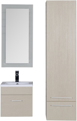 Тумба под раковину Aquanet Нота 50 159092 подвесная Светлый дуб