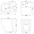 Биде BelBagno Aldina BB114B Белое