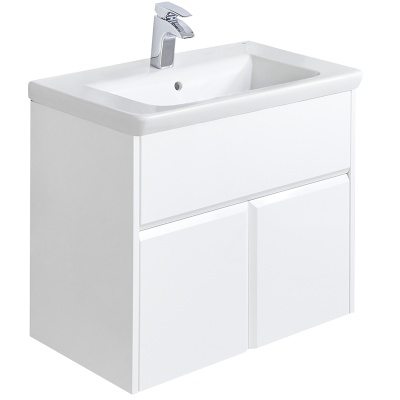 Тумба под раковину Roca Up 70 подвесная ZRU9303011 Белый глянец