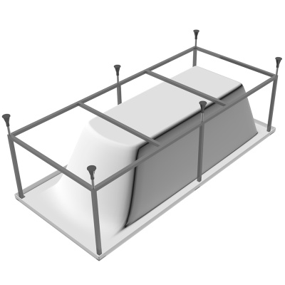Каркас для ванны Relisan Loara 180x80