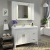 Тумба с раковиной Comforty Палермо 120 4142367 Белая