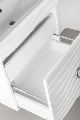 Тумба под раковину Style Line Вероника 60 Люкс Plus подвесная Белый