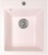 Кухонная мойка Mixline ML-GM14-311 525096 Светло-розовая