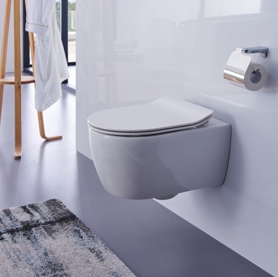 Унитаз SSWW NC2038V подвесной Белый с сиденьем Микролифт