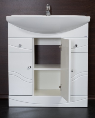 Тумба под раковину Cerutti SPA Эстрелла 85 6732 Белая