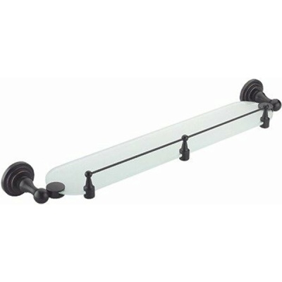 Стеклянная полка WasserKRAFT Isar K-7324 Темная бронза