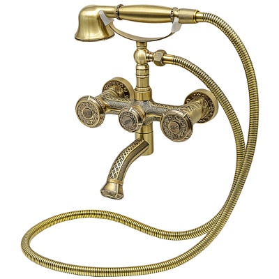 Смеситель для ванны Milacio Almeria MC.301.BR Бронза