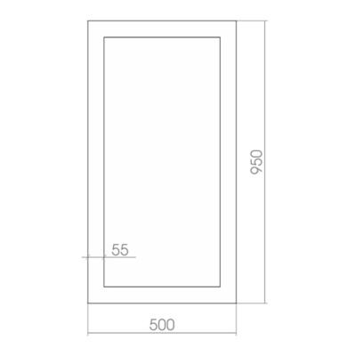 Зеркало Mixline Багет Махаон 50 537428 Коричневый