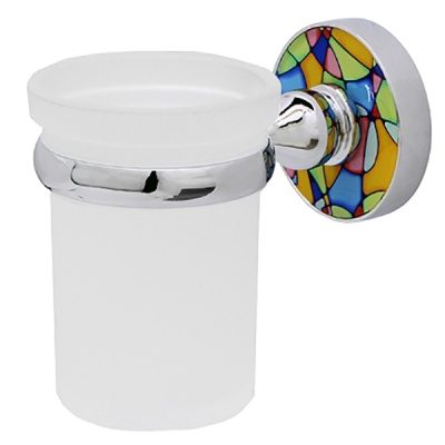 Стакан для зубных щеток WasserKRAFT Diemel K-2228 Хром