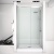 Душевая дверь Aquanet Alfa NAA6121 140 168421 профиль Хром стекло прозрачное