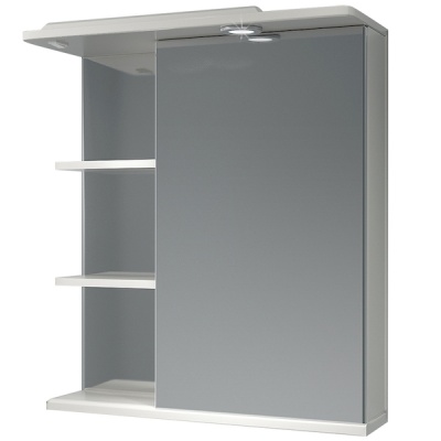 Зеркальный шкаф Какса-А Грация 62 R 003284 с подсветкой Белый