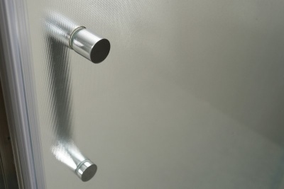 Душевой уголок BelBagno Uno R-2 85x85 профиль Хром стекло прозрачное