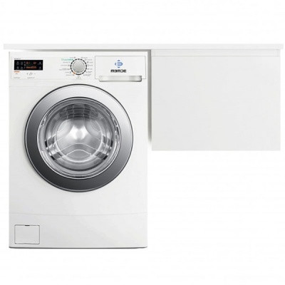 Тумба с раковиной Эстет Даллас 130 подвесная 1 ящик R Белая