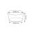 Корзина для белья WasserKRAFT Donau 26x26x11 WB-530-M Коричневая