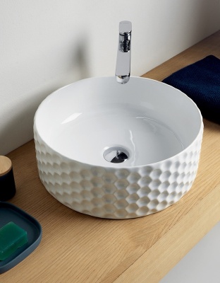 Раковина Artceram Esagono 40 OSL013 01 00 Белая