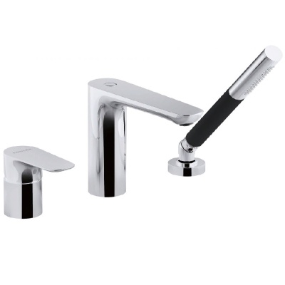 Смеситель на борт ванны Jacob Delafon Aleo E72292-CP Хром