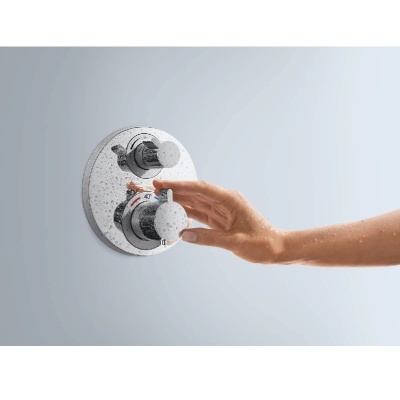 Смеситель для душа Hansgrohe Ecostat S 15757000 с термостатом Хром