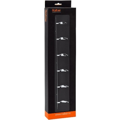 Вешалка для полотенец Raiber R50121 Хром